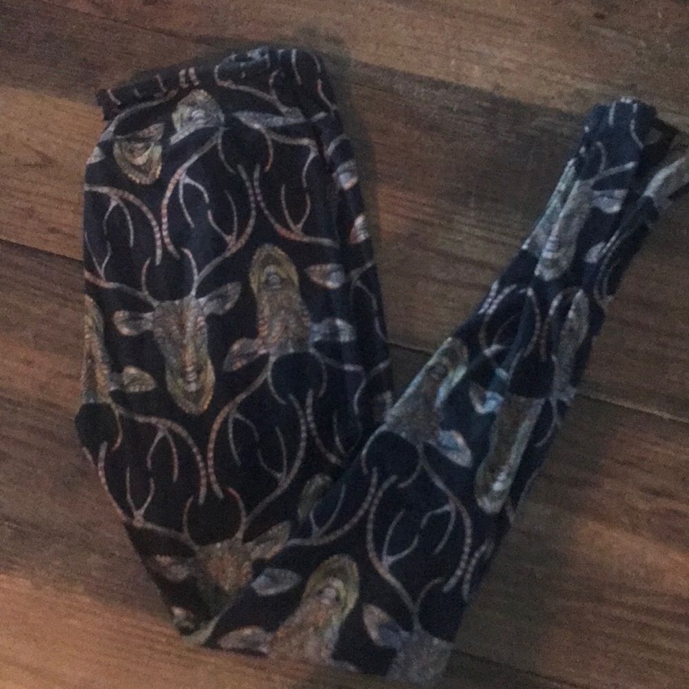 Mosaic deer lularoe leggings